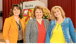 Sorgten für eine gelungene Mitgliederversammlung des Landfrauenverbands Biberach-Sigmaringen (v. l.): Landfrauenpräsidentin Juliane Vees, Kreisvorsitzende Doris Härle und Referentin Martina Grill.
