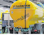 Zur EuroTier erweiterte Zunhammer seine rahmenlose Tankwagen-Baureihe um den ULT 24 mit einem Volumen von 21 m.