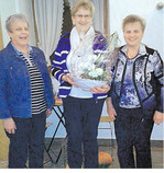 Ein Team (v. l.): Ingrid Maucher, Hildegard Rebmann und Gertrud Schmid.