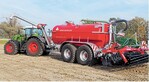 Hohe Nutzlast dank eines geringen Leergewichts: Der PowerTanker hat ein zulässiges Gesamtgewicht von 24 t und kann bis zu 18,5 m³ Gülle transportieren.