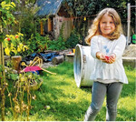 Es bedeutet keinen hohen Aufwand, aus dem Garten ein Entdeckerparadies für spielende Kinder zu machen.