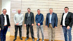 Mitglieder des geschäftsführenden Vorstands: (v. l.): Hans-Georg Schwarz, Markus Stollsteimer, Daniel Dengler, Benjamin Blaich, Gerhard Fassnacht, Joachim Fuchs.