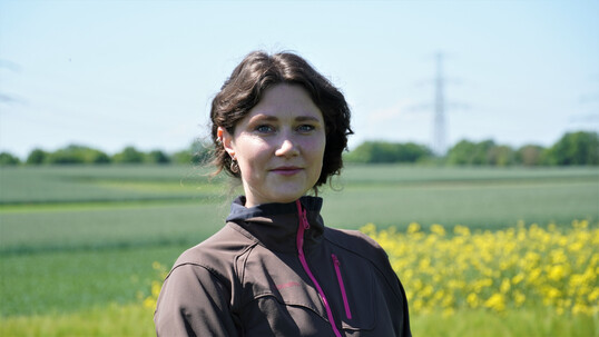 Dr. Kathrin Grahman, ZALF Mncheberg, Koordinatorin des Landschaftsexperiments patchCROP.