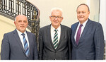 Die Präsidenten der Bauernverbände beim Treffen mit Minister Kretschmann.