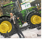 Ballastierung ohne den Heck- oder Frontanbaubereich zu blockieren.