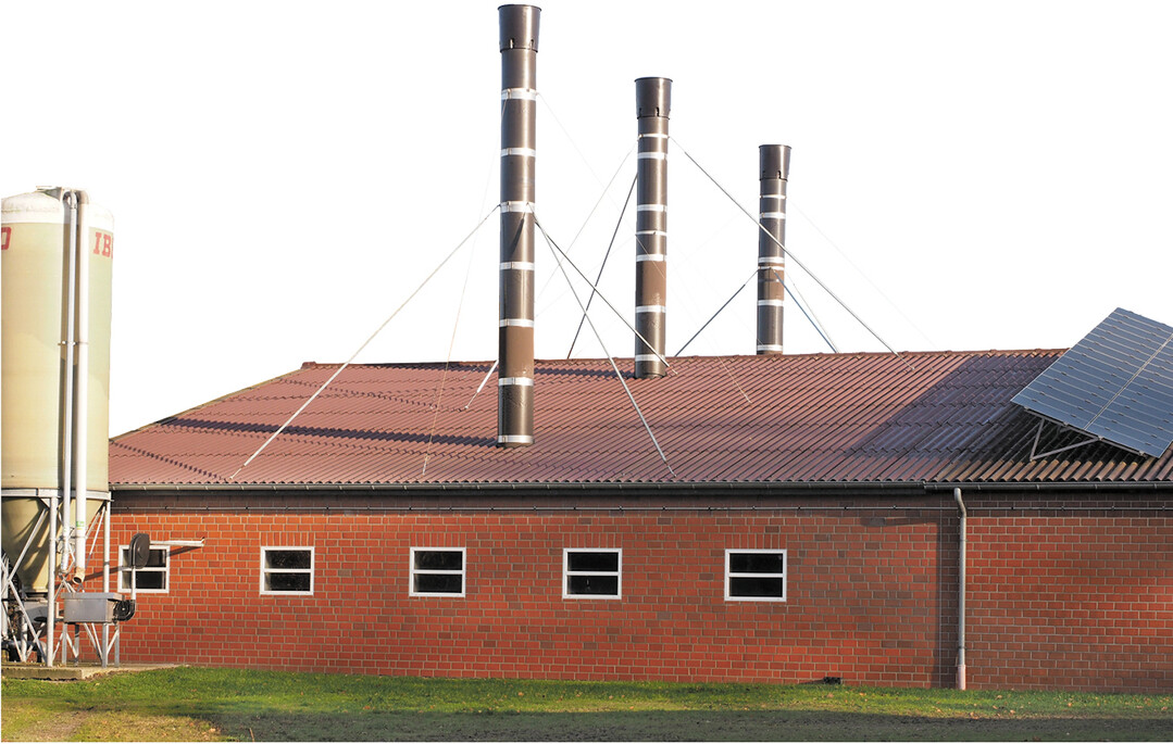 Emissionen aus Ställen können durch verschiedene Maßnahmen und Reinigungstechniken reduziert werden.