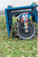 Erfolgt nur eine grobe Zerkleinerung der Zwischenfrüchte mittels Messerwalze, können die Nährstoffe bis zum Bedarf der Folgefrucht vor Auswaschung geschützt werden.