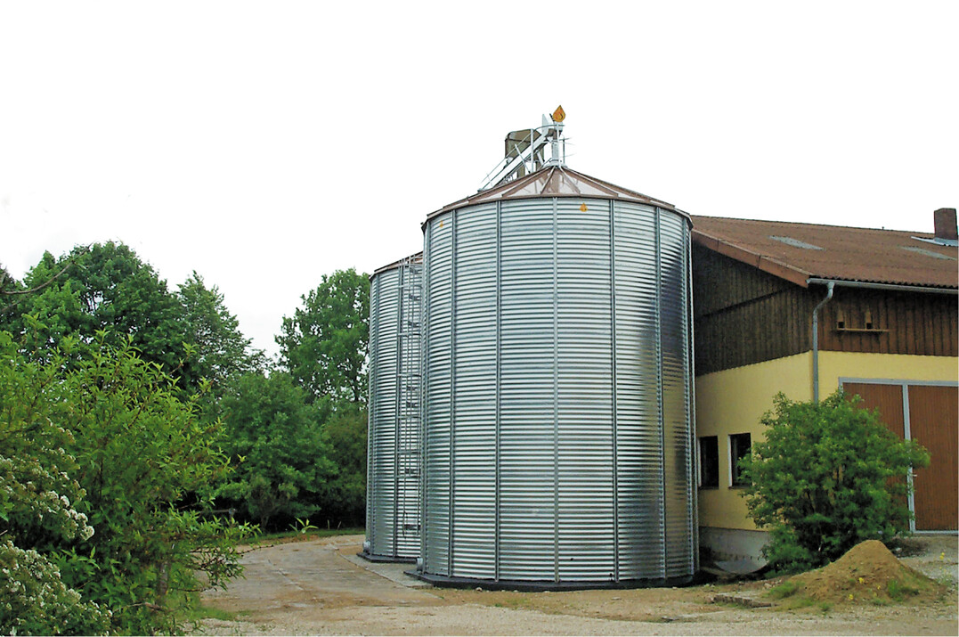 Auensilos zeichnen sich durch gnstige hygienische Bedingungen und eine leichte Reinigung aus.