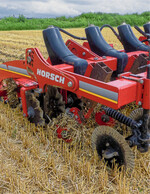 Die streifenweise Bearbeitung des Bodens kombiniert die Vorteile der Mulch- und Direktsaat.