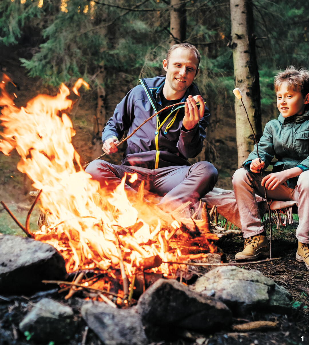 Es gibt kaum etwas Gemütlicheres als ein Lagerfeuer im Herbst und Winter.