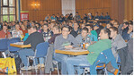 Rund 250 junge Landwirte und die, die es noch werden wollen, kamen in die Festhalle.