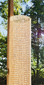 Die Maschengröße kann individuell angepasst werden.