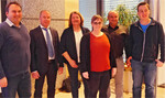 Die Organisatoren der Schweinefachtagung in Bad Mergentheim mit den Fachschülern. Von links: Dr. Ulrich Ströbel, Marcus Köhler, Heide Lang, Sabrina Dürr, Günter Grieser, Hannes Weidner.