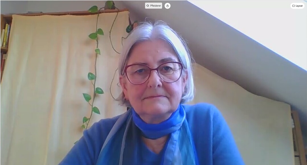 Dr. Helga Pfleiderer, Referat „Pflanzenproduktion, produktionsbezogener Umweltschutz“ im MLR, erklärt die Ausweisung sowie Maßnahmen in Nitrat- und eutrophierten Gebieten.