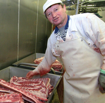 Nach sieben Jahren stetigen Rckgangs wurde im ersten Halbjahr im Sdwesten wieder mehr Fleisch erzeugt.