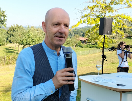 Erich Rhrenbach, Vorsitzender der Obstregion Bodensee