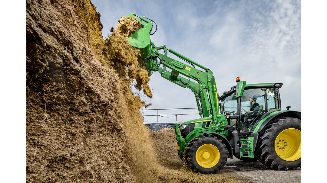  John Deere prsentiert seine neue Serie 6R. 