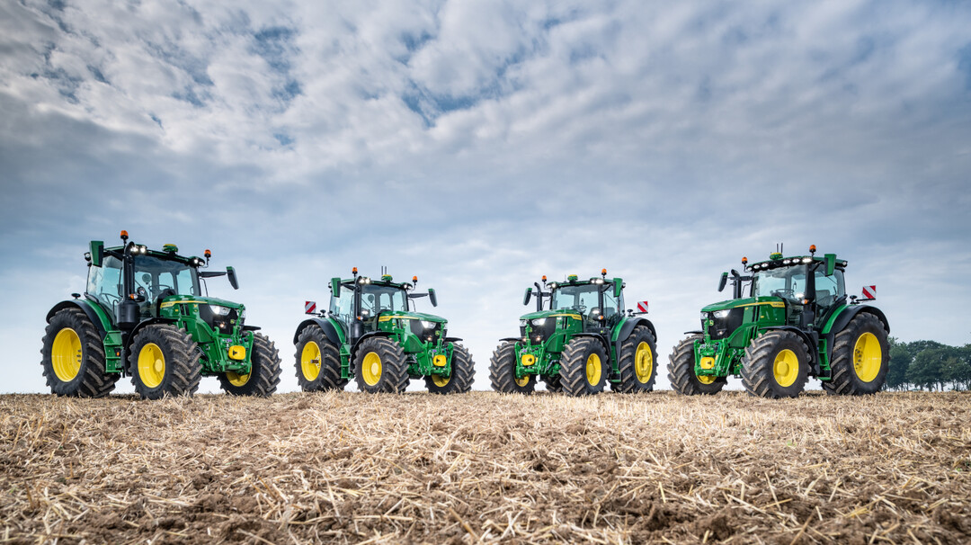  John Deere prsentiert seine neue Serie 6R. 