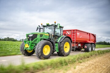 John Deere präsentiert seine neue Serie 6R.