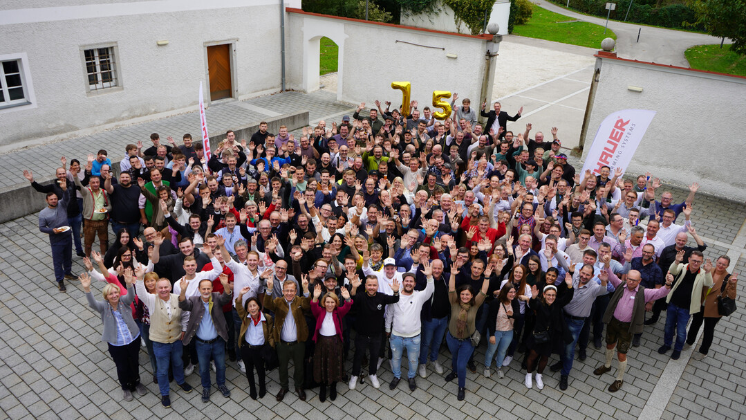 Schauer Agrotronic feierte Anfang Oktober das 75-jhrige Firmenjubilum.