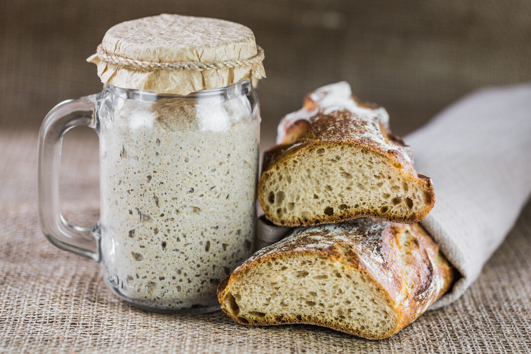 Sauerteig ist eine essenzielle Zutat fr Roggenbrote.