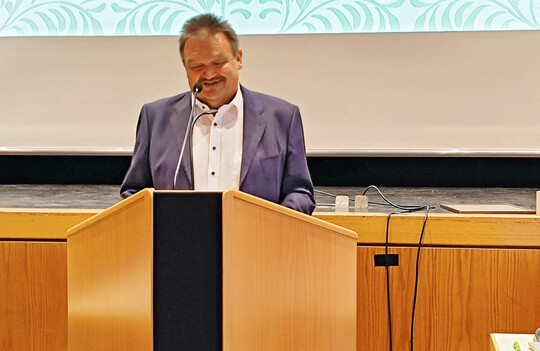Neuer Prsident des Landesverbands Erwerbsobstbau ist Hubert Bernhard aus Kressbronn.