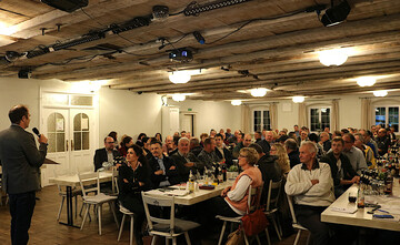 Volles Haus bei der Jahreshauptversammlung des Bauernverbands Allgu-Oberschwaben am 6. November im Gasthof Zum Bruhaus in Roberg. 