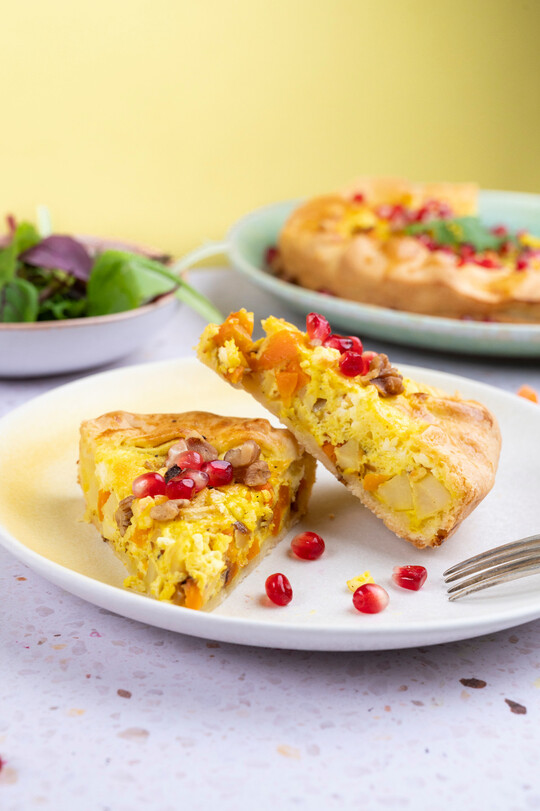 Wurzelgemse-Quiche