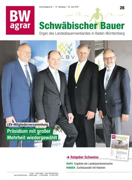 Cover BWagrar 26/2018