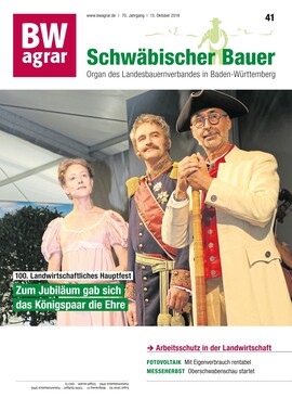 Cover BWagrar 41/2018