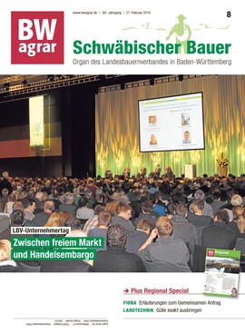 Cover BWagrar 08/2016
