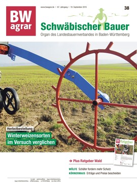 Cover BWagrar 38/2015