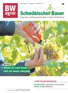 Cover BWagrar 39/2015
