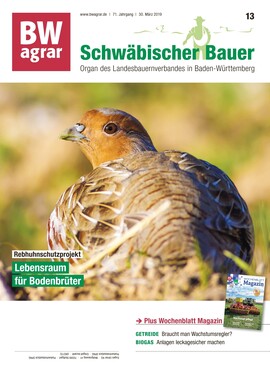 Cover BWagrar 13/2019