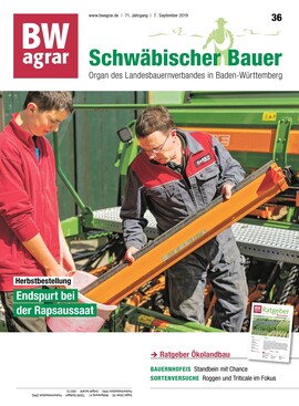 Cover BWagrar 36/2019
