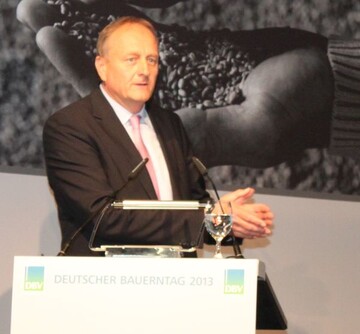 Prsident Joachim Rukwied auf dem Deutschen Bauerntag in Berlin