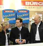 Minister Alexander Bonde (links) und FDP-Abgeordneter Dr. Friedrich Bullinger auf der Grünen Woche 2012.