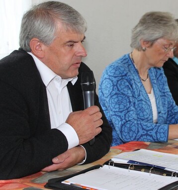 CDU-Bundestagskandidat Hermann Frber, Landwirt aus Bhmenkirch und Vorsitzender des Kreisbauernverbandes Gppingen