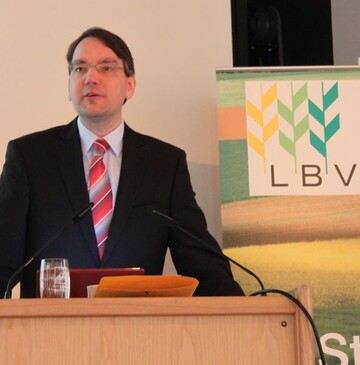Greening flexibilisieren: Udo Hemmerling, stellvertretender Generalsekretr des Deutschen Bauernverbandes (DBV) fordert grere Wahlmglichkeiten und weniger Brokratie.