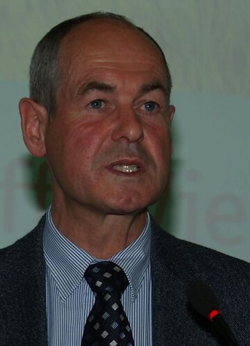 Minister Rudolf Kberle spricht am 10. Mai 2010 beuim Perspektivforum des Deutschen Bauernverbandes (DBV) zur Biodiversitt in der Kulturlandschaft in Berlin.