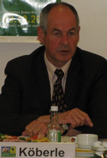 Minister Rudolf Kberle