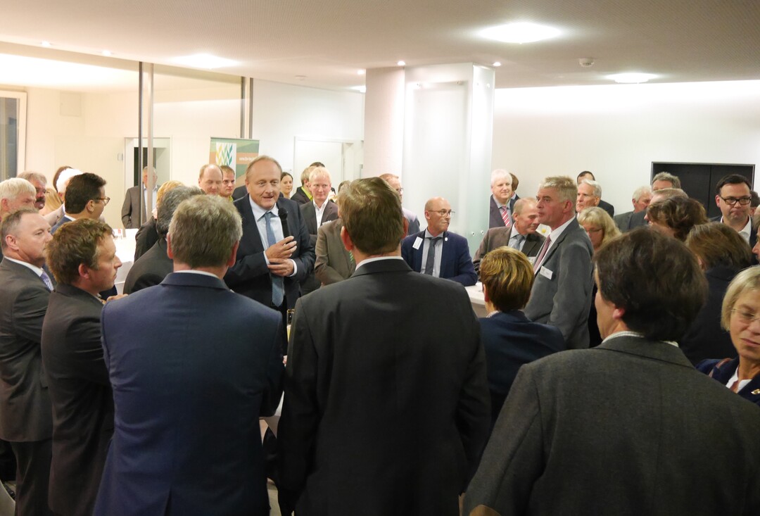 LBV-Abgeordnetenabend am 13. Oktober 2016 in Stuttgart - Präsident Joachim Rukwied eröffnet mit launigen Worten