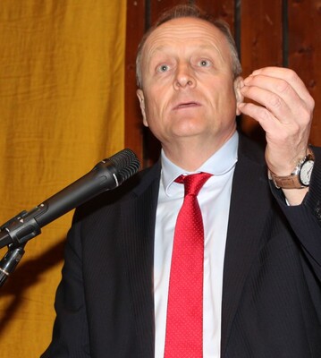 Prsident Joachim Rukwied beim Kreisbauerntag Gppingen am 21. Mrz 2014 in Zell u. A.