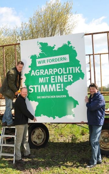 Agrarpolitik mit einer Stimme - Eindeutige Botschaft an die Agrarminister von Bund und Lndern anlsslich ihrer Konferenz vom 28. bis 30. April 2010 in Pln/Schleswig-Holstein