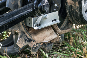 Das Cross-Slot System ermöglicht relativ sichere Feldaufgänge bei der Direktsaat.