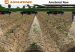 Das AmaSelect Row-System ermöglicht dem Anwender, mit einem „Standard“-Feldspritzgerät im Feldeinsatz in verschiedenen Reihenkulturen (Zuckerrüben, Mais, Kartoffeln etc.) ohne Umbaumaßnahmen und jederzeit von Flächenapplikation auf Bandapplikation umzuschalten. Der 4-fach-Düsenkörper AmaSelect bietet hierzu eine 50-cm-Teilbreitenschaltung und Düsenpositionen im 25-cm- und 50-cm-Abstand mit flexibler Schaltung jeder einzelnen Düse.