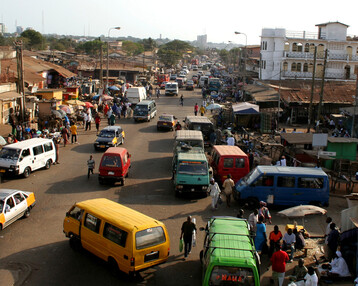 Ghana ist ein gut entwickelter Markt fr Lebensmittel in Westafrika. Auerdem herrscht in Westafrika derzeit ein Milchmangel.