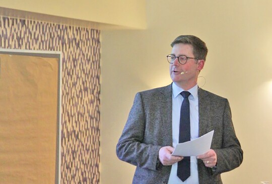 Dr. Arne Dahlhoff erffnete die Tagung der AG Geflgelfachberater.