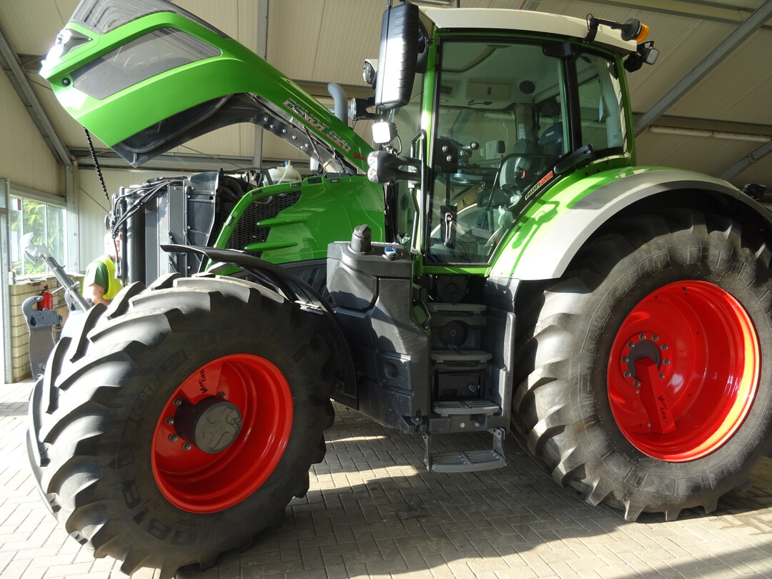Der Fendt 826 S4 Vario hatte vor der Motorbremse die hchste Leistung bei der Zapfwellenkombinationsmessung und dabei einer der geringsten Dieselverbruche. 