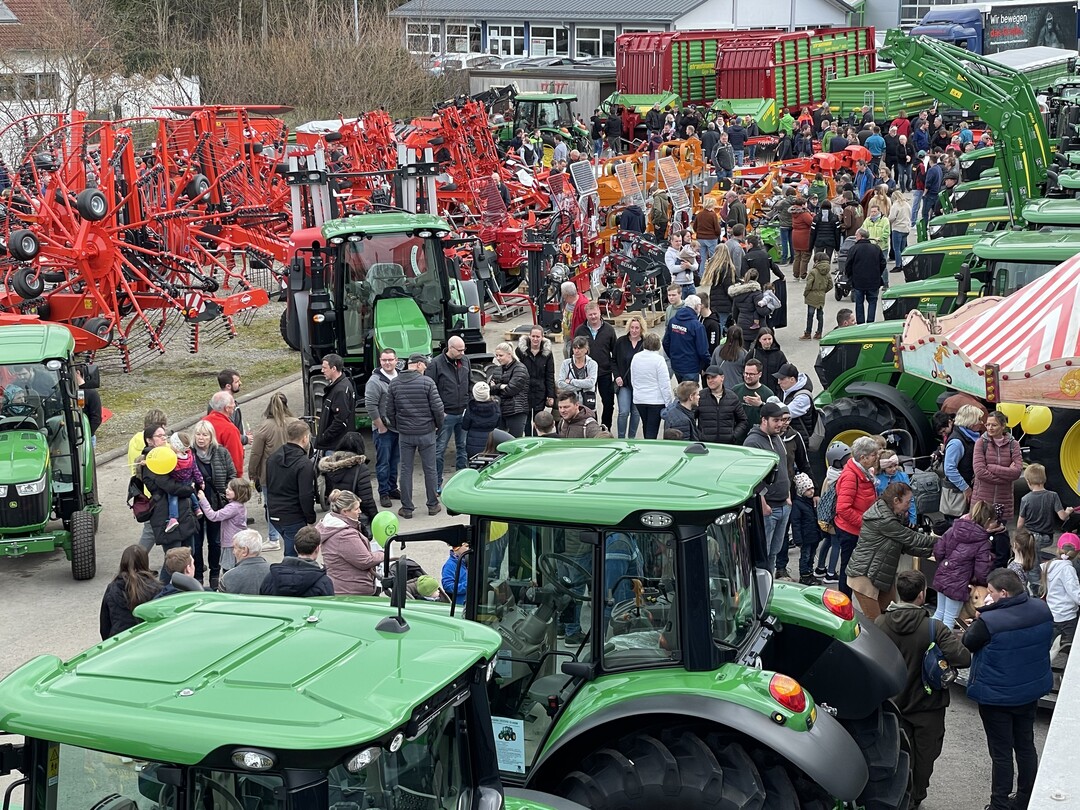 Einen regelrechten Besucheransturm erlebte die Firma Baier Landtechnik bei ihrer Hausausstellung im März.